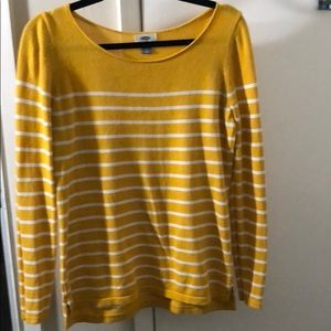 Striped lightweight sweater